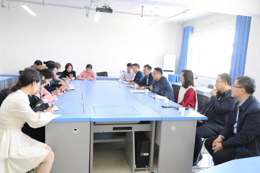 计财部调研现场